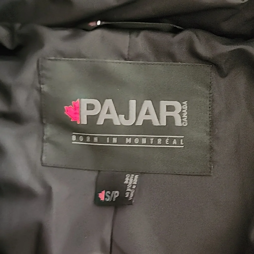 Pajar Queens quilted puffer coat real fox fur - Picture 5 of 7